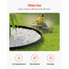 VEVOR Landscape Edging, 66 ft x 4 in Plastic Garden Border Edging with 60 Spikes & 2 Ground Stakes, No Dig, Flexible Lawn Edgings Roll, UV-Resistant Mini Fence Borders for Flower Beds Yard Paver