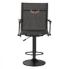 VEVOR Hunting Chair, 360° Silent Swivel, Lightweight Blind Chair, Heavy-Duty Steel Frame Ground Stool Seat, with Padded Armrests, Height Adjustable, 300 Lbs Capacity, for Outdoor Fishing, Camping