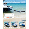 VEVOR Sand Anchor, 36 in Stainless Steel Beach Anchor, Screw in Sand Boat Anchors with Spiral Blade, Shallow Water Boat Auger Anchors, for Securing Jet Ski PWC Pontoon Kayak on Beaches and Sandbars
