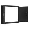 VEVOR BBQ Access Door, 31W x 24H Inch Double Outdoor Kitchen Door, Cold Plate Flush Mount Door, Wall Vertical Door with Handles, for BBQ Island, Grilling Station, Outside Cabinet(Stainless Steel + Oil-Sprayed Product)