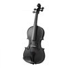 VEVOR Violin 4/4 Full Size for Adults, Violin Fiddle Set for Beginners Student with Hard Case, Rosin, Bow, Shoulder Rest, Bridge, Tuner and Extra Strings, Professional Solidwood Instruments  (Black)