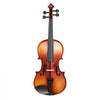 VEVOR Violin 4/4 Full Size for Adults, Violin Fiddle Set for Beginners Student with Hard Case,Rosin, Bow,Shoulder Rest,Bridge,Extra Strings,Professional Solidwood Instrument (Glossy Brown Patterned)