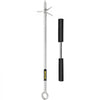 VEVOR Sand Anchor, 18\" Length Auger to The Beach and Sandbar, 316 Stainless Steel Screw Anchor with Removable Handle, Bungee Line & Carry Bag, for Jet Ski PWC Pontoon Kayak