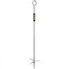 VEVOR Sand Anchor, 18\" Length Auger to The Beach and Sandbar, 316 Stainless Steel Screw Anchor with Removable Handle, Bungee Line & Carry Bag, for Jet Ski PWC Pontoon Kayak