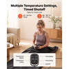 VEVOR Infrared Sauna Blanket 73 x 35 in, Portable PU Leather Sauna Bag, Even Heating for Home Detox & Relaxation, Temp Control & Timer, Full-Body Heating Wrap with Towel Liner, Carry Bag, Black