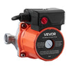 VEVOR Hot Water Recirculating Pump, 10 GPM, Instant Circulation Circulator Pump System, 3-Speed Control, 0.13 HP, 110-120V, NPT 3/4 in to NPT 1/2 in Adapter, Stainless Steel Head, for Water Heaters