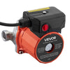 VEVOR Hot Water Recirculating Pump, 10 GPM, Instant Circulation Circulator Pump System, 3-Speed Control, 0.13 HP, 110-120V, NPT 3/4 in to NPT 1/2 in Adapter, Stainless Steel Head, for Water Heaters