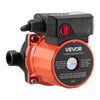VEVOR Hot Water Recirculating Pump, 10 GPM, Instant Circulation Circulator Pump System, 3-Speed Control, 0.13 HP, 110-120V, NPT 3/4 in to NPT 1/2 in Adapter, Cast Iron Head, for Water Heater System