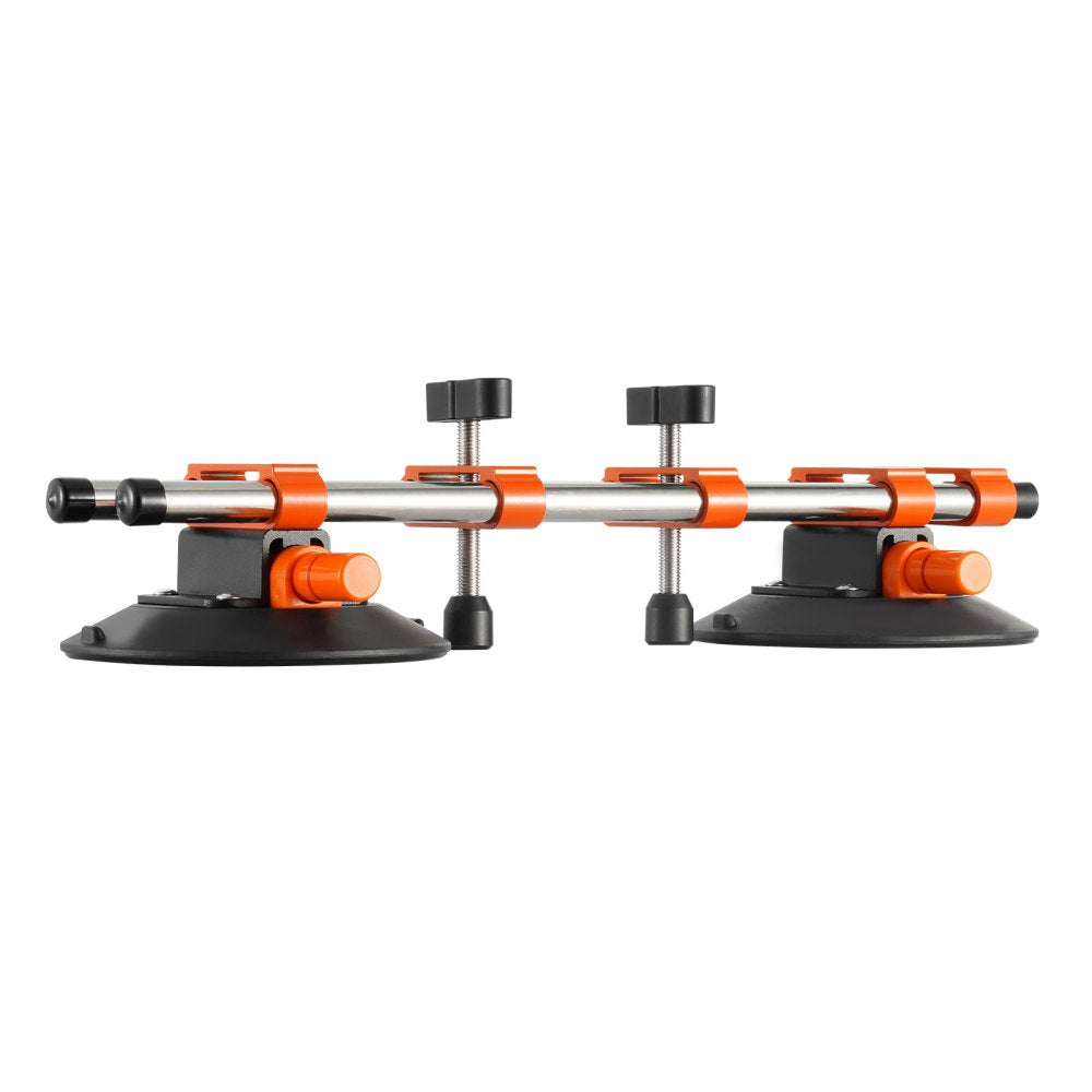 VEVOR Seamless Seam Setter, 2 Packs, Granite Seam Setter with 6 in Vacuum Suction Cups & Tool Bag, Seam Joiner for Seam Joining & Leveling, Countertop Installation Tool for Tile Stone Marble Slab