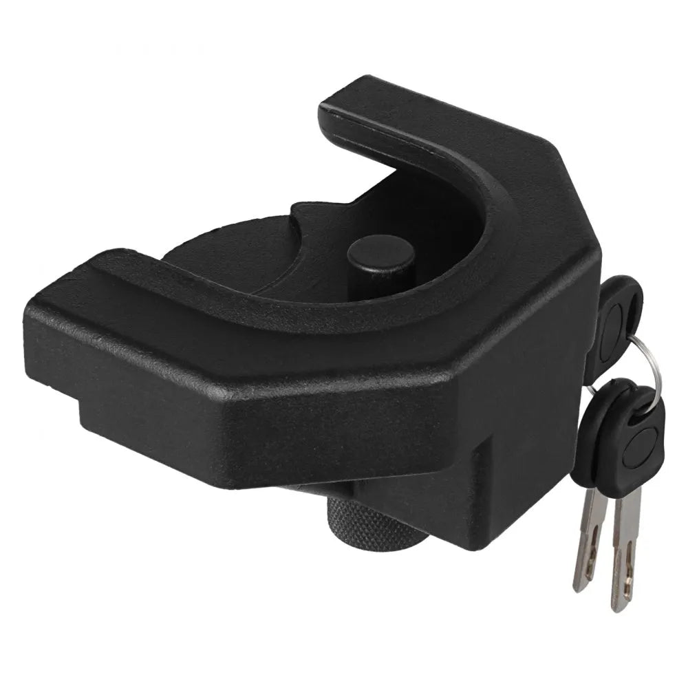 VEVOR Trailer Hitch Lock Kit, Compatible with 2-5/16 in Couplers, Heavy-Duty Anti-Theft Trailer Ball Lock with 3 Keys & Padlock, Prying-Resistant & Impact-Resistant, Fits for RVs, Boats, Trailers