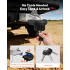 VEVOR Trailer Hitch Lock, Compatible with 2 Inch Couplers, Heavy-Duty Anti-Theft Trailer Ball Lock with 3 Keys, Prying-Resistant & Impact-Resistant, Fits for RVs, Boats, Off-Road Vehicles, Trailers