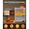 VEVOR Commercial Nacho Chip Warmer, 85QT Chip Warmer Machine with Heating Base and Warming Light, Nacho Machine with Deflection Board, Stainless Steel, for Nacho Chips, Popcorn, Potato Chips, Peanut