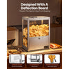VEVOR Commercial Nacho Chip Warmer, 85QT Chip Warmer Machine with Heating Base and Warming Light, Nacho Machine with Deflection Board, Stainless Steel, for Nacho Chips, Popcorn, Potato Chips, Peanut