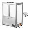 VEVOR Commercial Nacho Chip Warmer, 85QT Chip Warmer Machine with Heating Base and Warming Light, Nacho Machine with Deflection Board, Stainless Steel, for Nacho Chips, Popcorn, Potato Chips, Peanut