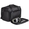 VEVOR Range Bag for 3 Pistols, Tactical Gun Range Bag with 2 Detachable Baffles & 6 Magazines, Firearm Shooting Handgun Bag for Outdoor Hunting Pistol Bag with Single Shoulder Strip, Black