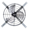 VEVOR Gable Mount Fan, 15 Inch Attic Exhaust Fan with Adjustable Thermostat & Outer Mesh, 1300 CFM House Ventilator Cools Up to 1850 Sq.Ft, Quiet Ventilation for Roof, Garage & Shop, Galvanized Color