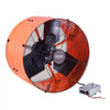 VEVOR Gable Mount Fan, 16 Inch Attic Exhaust Fan with Adjustable Thermostat & Outer Mesh, 2940 CFM House Ventilator Cools Up to 4200 Sq.Ft, Quiet Ventilation for Roof, Garage & Shop, Vibrant Orange