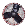 VEVOR Gable Mount Fan, 16 Inch Attic Exhaust Fan with Adjustable Thermostat & Outer Mesh, 2940 CFM House Ventilator Cools Up to 4200 Sq.Ft, Quiet Ventilation for Roof, Garage & Shop, Vibrant Orange