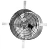 VEVOR Gable Mount Fan, 15 in Gable Attic Vent Exhaust Fan with Thermostat, 1300 CFM Cooling and Ventilation for Home, Garage, Warehouses, Workshops, Carbon Steel Housing with Mounting Bracket, Silver