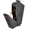 VEVOR Mounted Gun Safe for Pistols, Biometric Gun Safe with Three Quick Access Ways of Fingerprints, Passwords and Keys, Handgun Safe for 1 Pistol for Home, Bedside, Nightstand, Wall