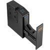 VEVOR Mounted Gun Safe for Pistols, Biometric Gun Safe with Three Quick Access Ways of Fingerprints, Passwords and Keys, Handgun Safe for 1 Pistol for Home, Bedside, Nightstand, Wall