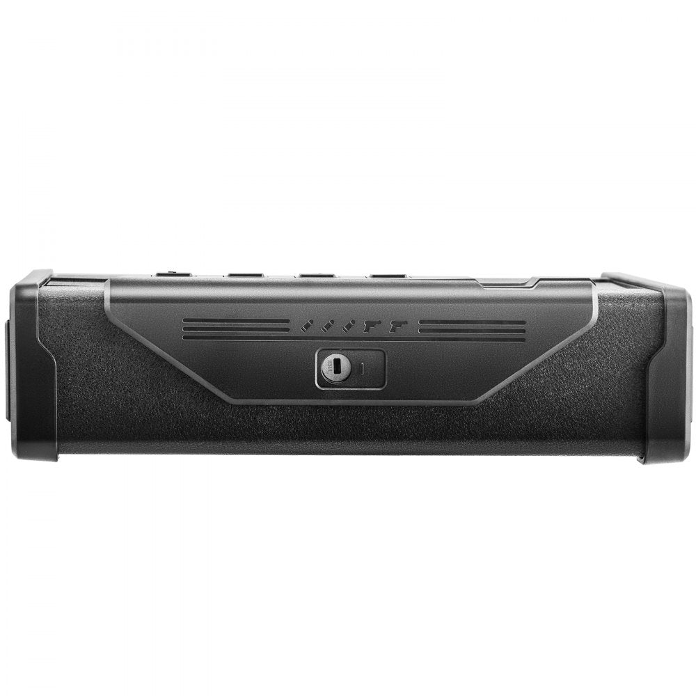 VEVOR Gun Safe for Pistols, Biometric Gun Safe with Three Quick Access Ways of Fingerprints, Passwords and Keys, Handgun Safe for 2 Pistols for Home, Bedside, Nightstand, Car