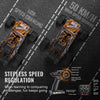 VEVOR Remote Control Car, 1:10 Scale RC Car for Kids,  All Terrain 4WD Off-Road Truck with 45° Wheelie & Adjustable Speed, 50 km/h High-Speed Hobby RC Racing Car Toy, Ideal Gift for 8+ Year Kids, IPX4