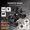 VEVOR Remote Control Car, 1:10 Scale RC Car for Kids,  All Terrain 4WD Off-Road Truck with 45° Wheelie & Adjustable Speed, 50 km/h High-Speed Hobby RC Racing Car Toy, Ideal Gift for 8+ Year Kids, IPX4