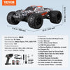 VEVOR Remote Control Car, 1:14 Scale RC Car for Kids, All Terrain 4WD Off-Road Monster Truck with 45° Wheelie & 2 Batteries, 38 km/h High Speed Hobby Racing Car - Ideal Gift for 8+ Years Kids