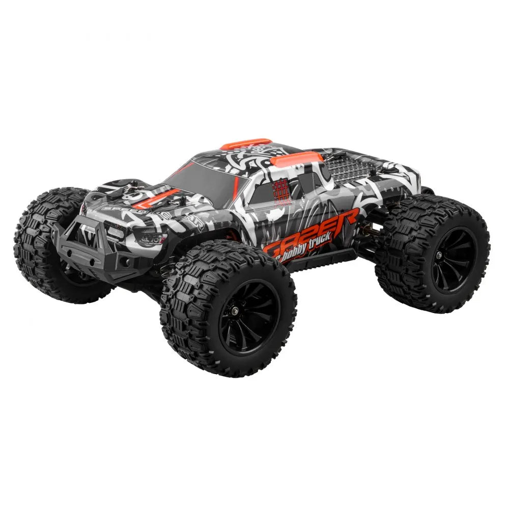 VEVOR Remote Control Car, 1:14 Scale RC Car for Kids, All Terrain 4WD Off-Road Monster Truck with 45° Wheelie & 2 Batteries, 38 km/h High Speed Hobby Racing Car - Ideal Gift for 8+ Years Kids