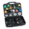 VEVOR Coolant Pressure Tester Kit, 28Pcs Radiator Vacuum Refill Kit with 4 Adapters, Universal Fit, Automotive Cooling System Pressure Tester Kit, with Pressure Pump & Aluminum Alloy Purge Filler