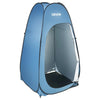 VEVOR Pop up Shower Tent, Instant Portable Privacy Tent Changing Room with Shower Bag, Ground Stakes, Ropes, Carry Bag, 190T Polyester with Silver Coating, Quick Setup, for Camping, Beach, Fishing