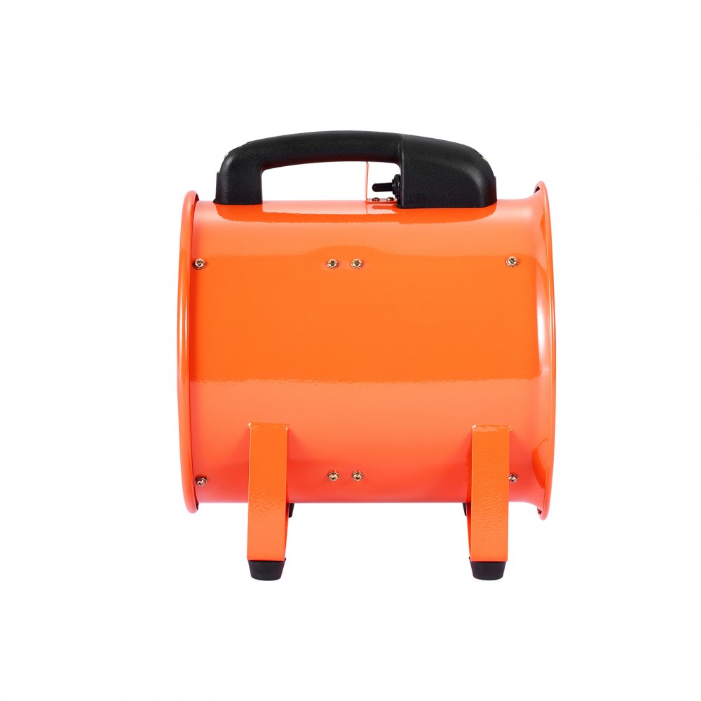 VEVOR Portable Ventilator, 10 inch Heavy Duty Cylinder Fan with 33ft Duct Hose, 350W Strong Shop Exhaust Blower 1948CFM, Industrial Utility Blower for Sucking Dust, Smoke, Smoke Home/Workplace