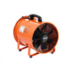 VEVOR Portable Ventilator, 12 inch Heavy Duty Cylinder Fan with 16.4ft Duct Hose, 560W Strong Shop Exhaust Blower 2894CFM, Industrial Utility Blower for Sucking Dust, Smoke, Smoke Home/Workplace