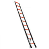 VEVOR Telescoping Ladder, 10.5 ft Extension Ladder Multi-Button Retraction, Heavy-Duty 330 lbs Capacity, for Home Repairs, Painting, Window Cleaning and RV, Aluminum, Anti-Slip Steps, Orange & Black