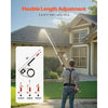 VEVOR Pressure Washer Telescoping Wand, 18 ft, 4000 psi, Telescopic Spray Wand with Power Washer Extension Wands, Gutter Cleaner, Brush Head, 5 Spray Nozzle Tips, Adapter and Adjustable Support Belt