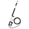 VEVOR Pressure Washer Telescoping Wand, 18 ft, 4000 psi, Telescopic Spray Wand with Power Washer Extension Wands, Gutter Cleaner, Brush Head, 5 Spray Nozzle Tips, Adapter and Adjustable Support Belt