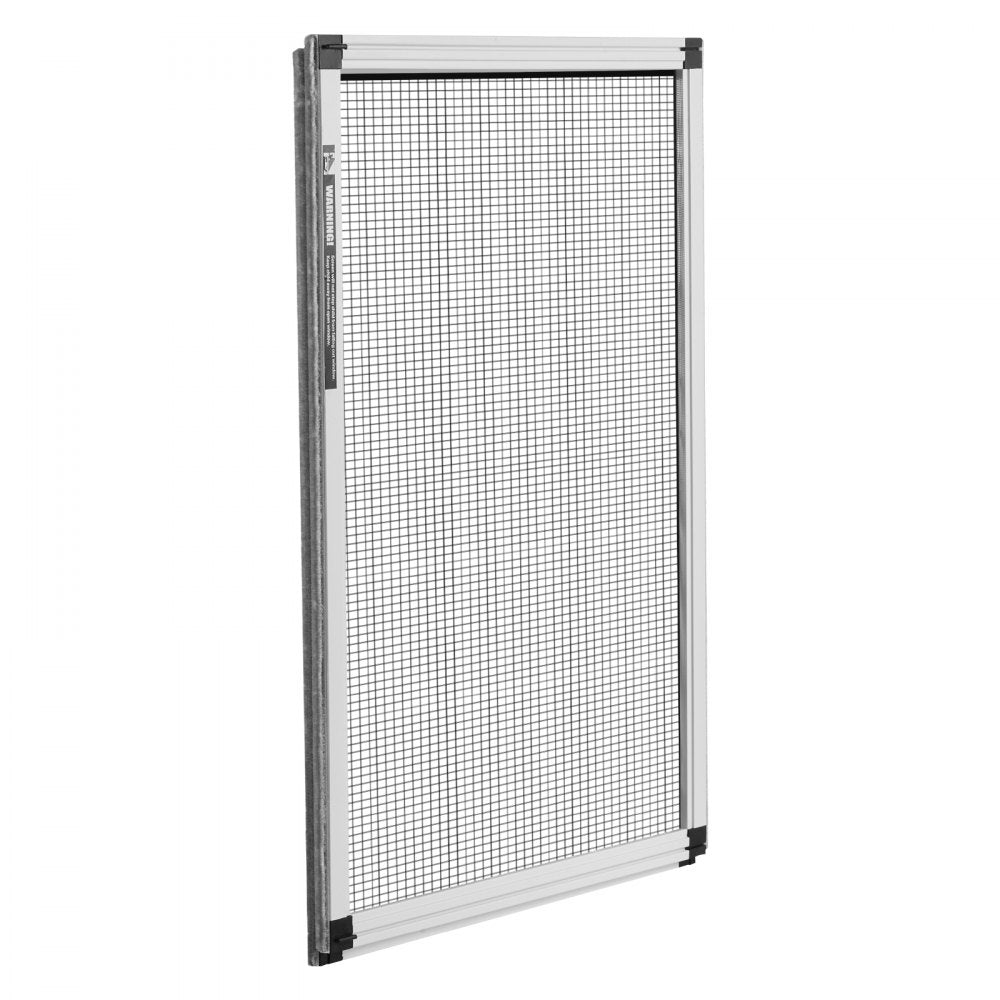 VEVOR Adjustable Window Screen, 15" H x 21" - 40" W, 2 Packs Expandable Windows Screens with Aluminum Frame and Durable Mesh, Horizontal or Convert to Vertical Adjustable Installation, for Home House