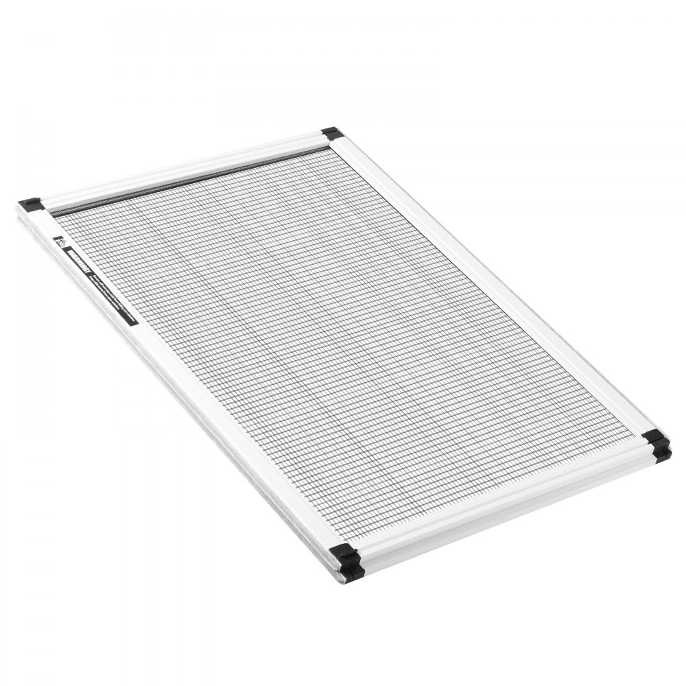 VEVOR Adjustable Window Screen, 15" H x 21" - 40" W, 2 Packs Expandable Windows Screens with Aluminum Frame and Durable Mesh, Horizontal or Convert to Vertical Adjustable Installation, for Home House