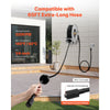 VEVOR Pressure Washer Hose Reel, 65 ft x 1/4 inch Retractable Power Heavy-Duty Steel Washer Hose Reel, 3200PSI Max, Auto-Rewinding, Flexible Wall/Floor Mounted for Car Washing,Garden,Floor Cleaning