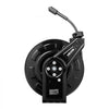 VEVOR Pressure Washer Hose Reel, 60 ft x 1/4 inch Retractable Power Heavy-Duty Steel Washer Hose Reel, 4000PSI Max, Auto-Rewinding, Flexible Wall/Floor Mounted for Car Washing,Garden,Floor Cleaning