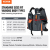 VEVOR Life Vest for Watersports (PFD), Life Jacket with Waterproof Nylon & 96N Buoyancy, Life Vest/Jacket for Any Water Activity-Fishing, Kayaking, Surfing and More, Men and Women L