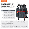 VEVOR Life Vest for Watersports (PFD), Life Jacket with Waterproof Nylon & 110N Buoyancy, Life Vest/Jacket for Any Water Activity-Fishing, Kayaking, Surfing and More, Men and Women XL