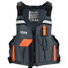 VEVOR Life Vest for Watersports (PFD), Life Jacket with Waterproof Nylon & 80N Buoyancy, Life Vest/Jacket for Any Water Activity-Fishing, Kayaking, Surfing and More, Men and Women S