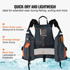 VEVOR Life Vest for Watersports (PFD), Life Jacket with Waterproof Nylon & 85N Buoyancy, Life Vest/Jacket for Any Water Activity-Fishing, Kayaking, Surfing and More, Men and Women M