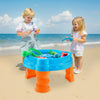 VEVOR Water Table for Toddlers, Kids Activity Sensory Table, Fish 'n Splash Water Playset with 9PCS Toy Accessories, Summer Water Activity Table with Fishing Game Set for 3+ Years Boys Girls