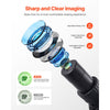 VEVOR Binocular Microscope, 40-5000X Magnification, Professional Compound Microscope for Adult with Dual Stage and Two Sets of Eyepieces, Aluminum Alloy Body, Includes LED Light and Phone Holder