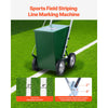 VEVOR Dry Line Marker, 4-Wheel, 2 or 4 in Lines, Field Dry Line Chalker, Adjustable Line Marker, with Rubber Adjustment Handle, 50 lbs Large Powder Capacity, for Baseball and Softball Infield, Green