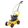 VEVOR Striping Line Marking Machine, 24 x 13 x 35.4 in, 4-Wheel, Heavy Duty Striping Line Marking Machine, Striping Line Machine with Adjustable Width, for Roads, Parking Lots, Sports Field, Yellow