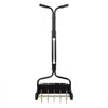 VEVOR Lawn Aerator, 18 in Manual Push Spike Aerator with 4 Wheels & Handle, Heavy Duty Grass Aerators, Supports 40 lbs Added Weight, Rolling Lawn Aeration Tool for Garden Yard Aeration Soil Health